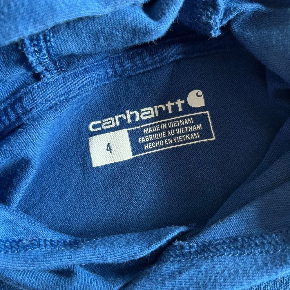 Carhartt blue hooded